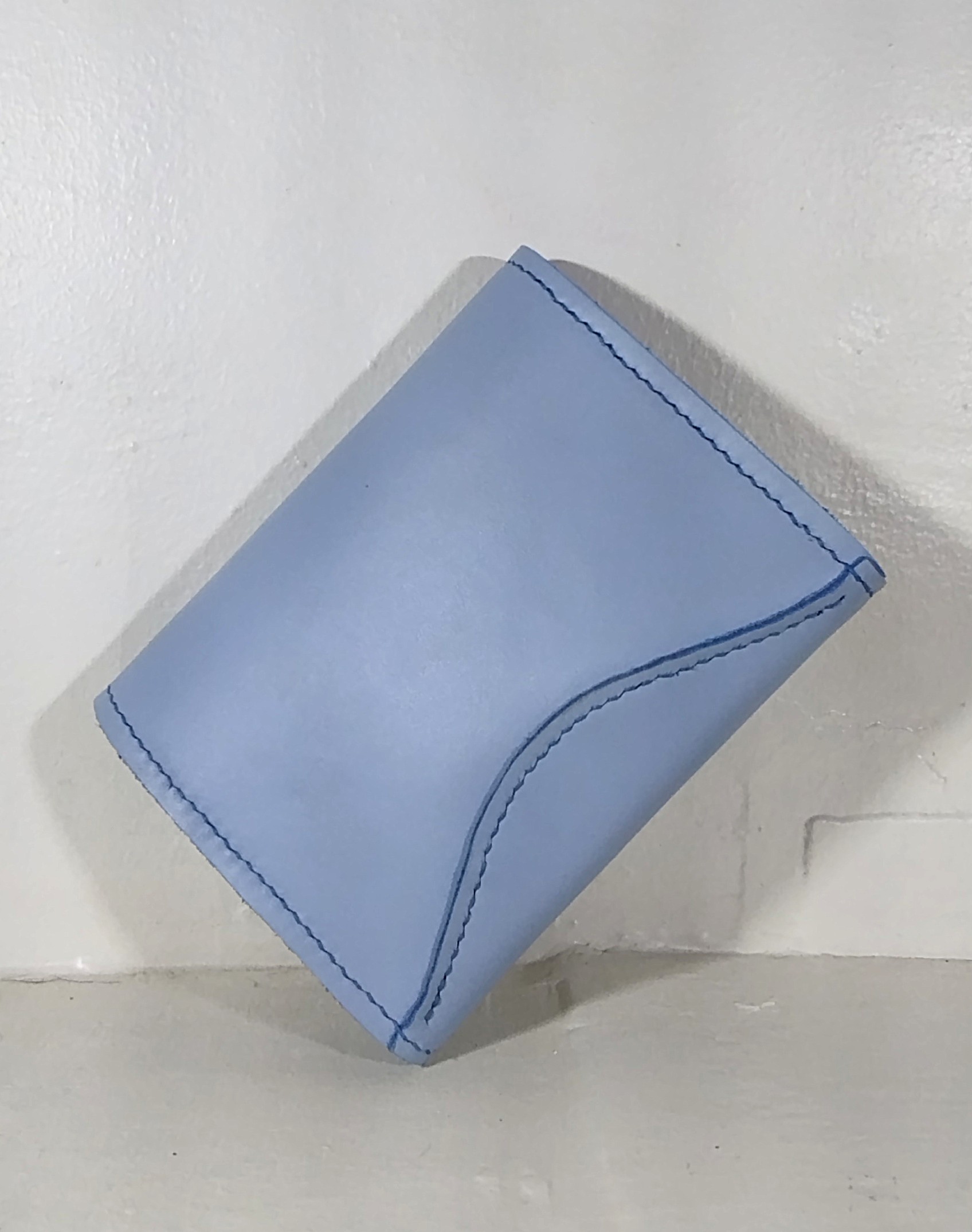 Blague a tabac bleu pastel