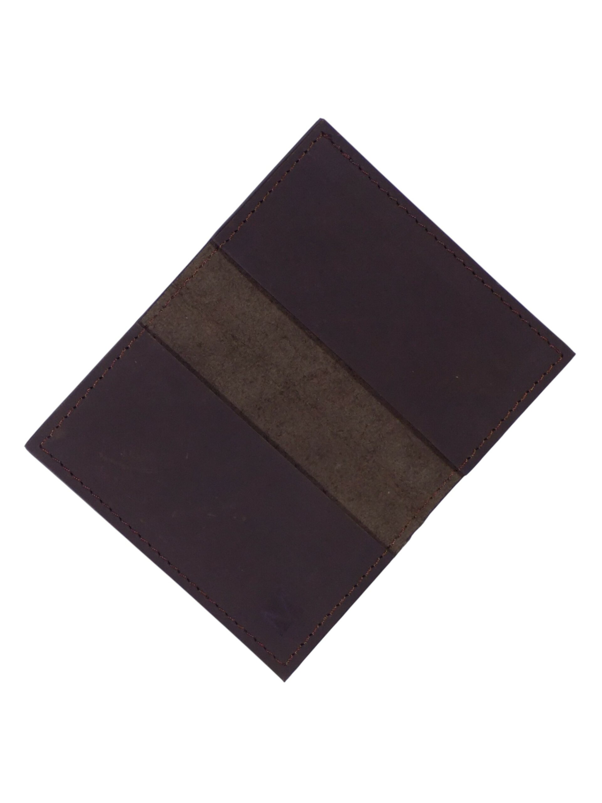 Porte-cartes simple crazy horse marron