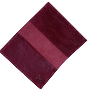 Porte-carte rouge vintage