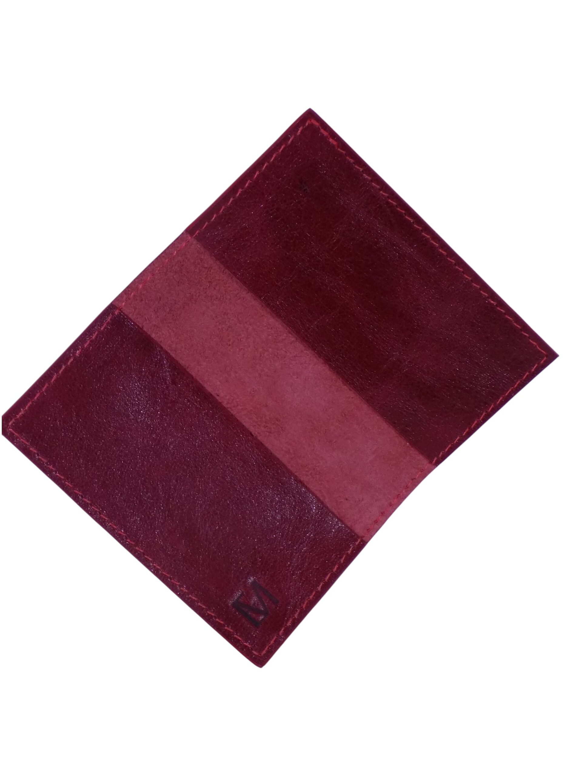 Porte-carte rouge vintage