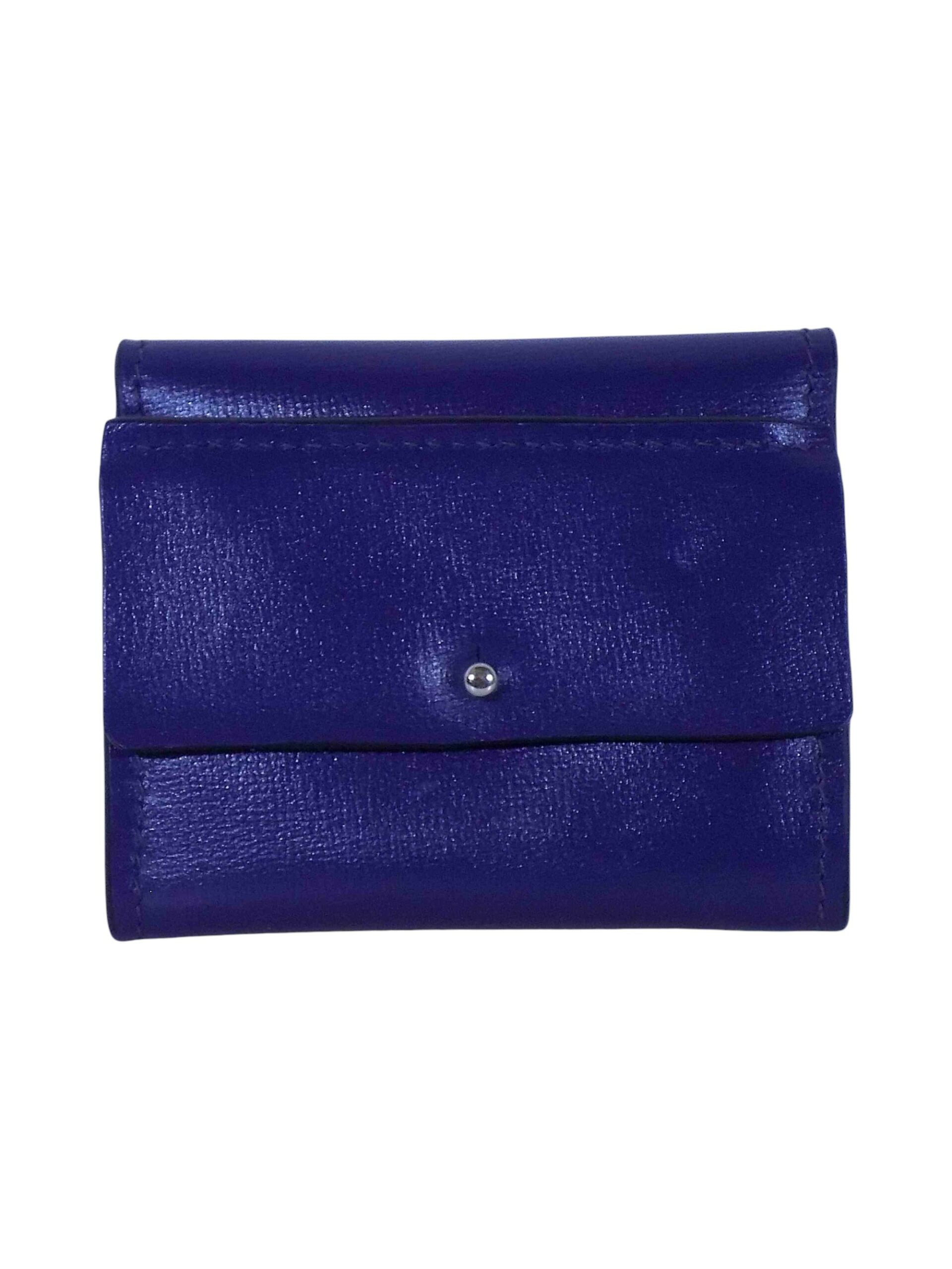 Portefeuille bleu marine