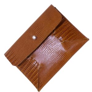 Porte-cartes Pliage Imitation Lézard