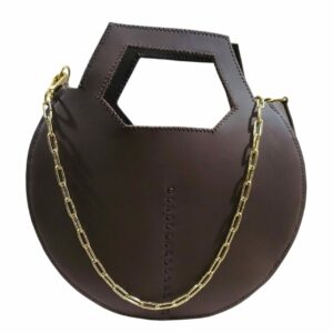 Sac VARSOVIE en cuir Marron brut