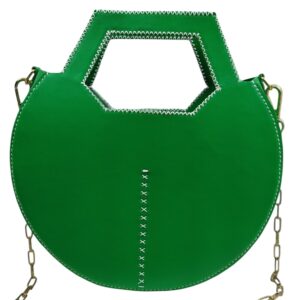 Sac VARSOVIE en cuir Vert vif